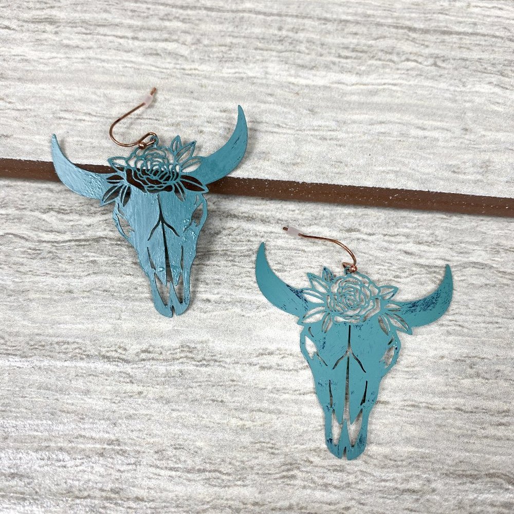 Take the Bull by the Horns Earrings